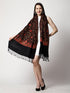 Women's Aari Embroidery Wool Stole